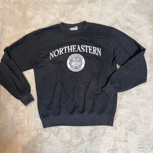 Northeastern crewneck